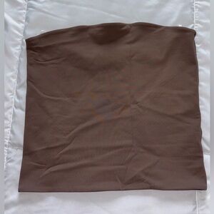 Babaton Taupe Tube Top